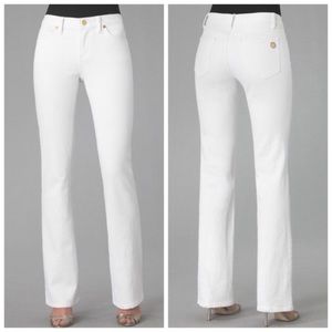 🌲 Tori burch white jeans